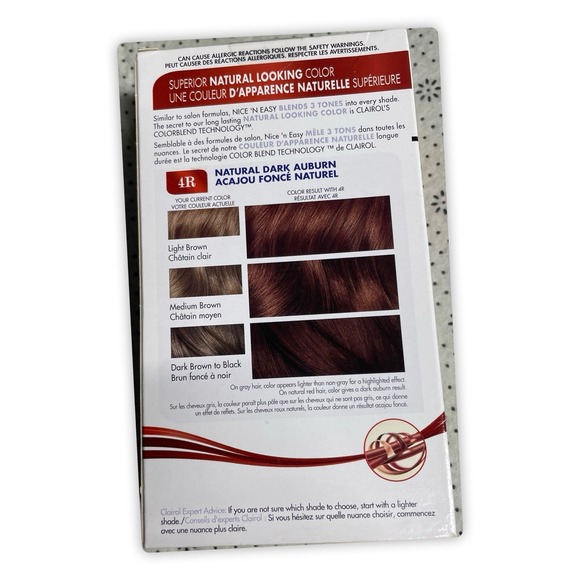 Clairol Nice'n Easy Permanent Hair Color, Born Red 4R/112 - Picture 2 of 6